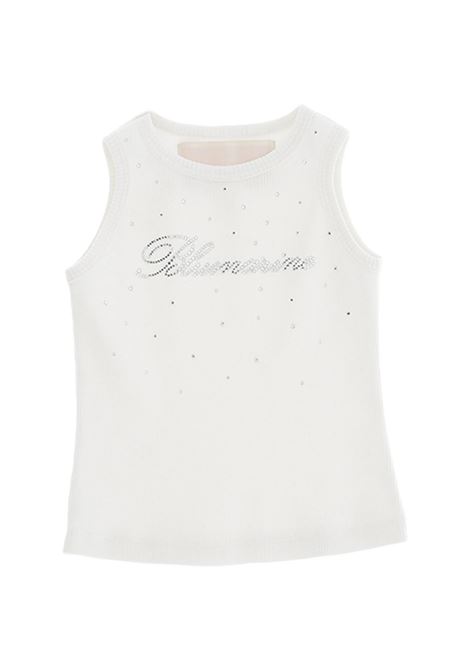 Canotta con decorazione MISS BLUMARINE KIDS | BFTS026.0.CS0290000